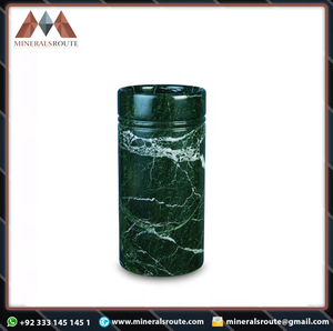 ISO9001 fait à la main Onyx marbre fleur Vase haute qualité en marbre noir fabriqué décoration de la maison écologique PK pierre de charge - Product Image 3