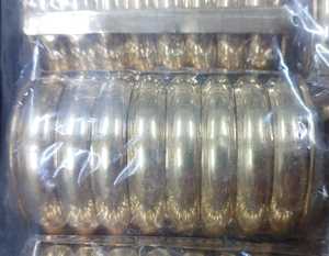 Rawat Handicrafts BR-1622D <b>Fashion</b> <b>Bracelet</b> Handmade Indian Style Seed <b>Beads</b> Bangles brass boho Jewelry hippie - Product Image 1