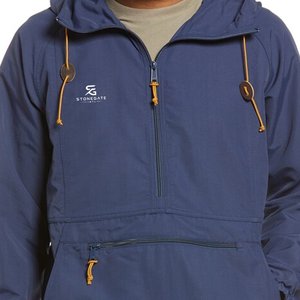Conjunto Deportivo de Chaqueta y Pantalones de Nylon para Hombre, Cortavientos, con Media Cremallera, Manga Larga, Estilo Casual 2026 - Product Image 5