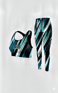 women yoga set best quality sublimation and fabric - Product Image 4