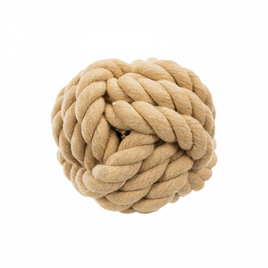 Balle en corde de 13 cm pour animaux de compagnie, jouet pour chien - Product Image 2