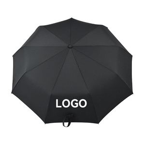 Parapluie promotionnel multicolore personnalisé avec logo, pliable en 3 sections, automatique, résistant à l'eau et aux intempéries, avec protection UV - Product Image 2