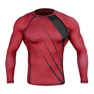 Camiseta de Compresión Unisex de Manga Larga, Sublimada, de Spandex, para BJJ, Transpirable, de Secado Rápido, Capa Base Deportiva para Correr - Product Image 6