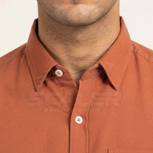 Chemise en flanelle pour homme à bas prix, respirante, en coton, à manches longues, décontractée, pour le bureau, le week-end et les activités de plein air - Product Image 3