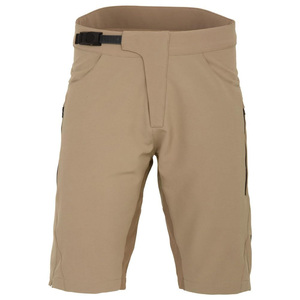 Shorts cargo sportifs respirants pour femmes, couleur unie, taille mi-haute, séchage rapide, en polyester, décontractés, avec poches - Product Image 1