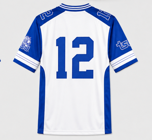 Camiseta de Fútbol Personalizada Vintage para Graduados de Universidad - 100% Poliéster, Manga Corta, Estampado Frontal, para Hombre Adulto - Product Image 2