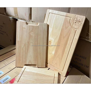 Unique Craft India UCI-312 <b>Wooden</b> Rectangle Chopping <b>Block</b> Durable & Easy to Clean 1.5cm Thick - Product Image 4