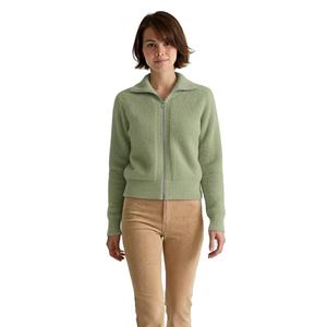 Suéter Cárdigan de Invierno Personalizable OEM ODM para Mujer, Suéter de Moda, Jacquard Afelpado, Mangas Largas, Tejido Cálido, Informal, Cuello en V, Nailon - Product Image 1