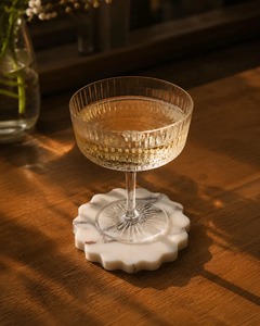 Ensemble de sous-verres en marbre les plus vendus, sous-verres en pierre de luxe pour la décoration de la maison, les restaurants, les hôtels et les cadeaux, disponibles à la vente - Product Image 2