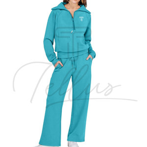 Wholesale Plain Color Women Tracksuit Street Wear New Arrival Women <b>Track</b> <b>Suit</b> for Adult Ladies Plus Size Tracksuits - Product Image 6