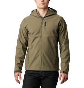 Chaqueta Cortavientos Ligera Unisex OEM, Chaqueta Softshell Personalizada, Impermeable, de Poliéster, con Capucha, para Senderismo, con Cremallera, Transpirable - Product Image 4