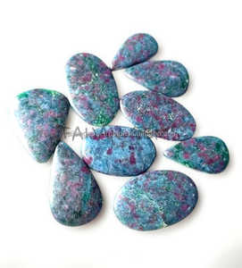 Cabochon rubis kyanite naturel Cabochon en vrac Quartz de guérison poli à la main vente en gros cabines de pierres précieuses semi-précieuses - Product Image 4