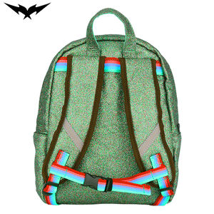 Sac à dos pour filles tendance de plein air à grande capacité avec compartiments, paillettes brillantes et fermeture à glissière pour enfants - Product Image 6