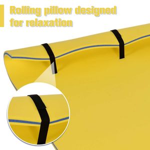10 x 5 Colchoneta Flotante Amarilla Gruesa de 3 Capas para Piscina, Lago y Océano - Categoría de Producto: Flotadores, Balsas, Almohadas - Product Image 5