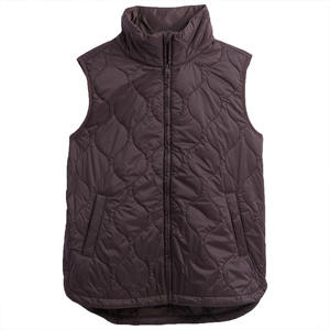 Chaleco Acolchado Ligero de Alta Calidad para Hombre, Chaqueta Transpirable Informal para Exteriores, Diseño de Burbujas sin Mangas con Logotipo - Product Image 1