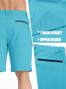 Shorts en toile tricotée respirante pour hommes, style urbain tendance, avec taille élastique et mouvements fluides, service OEM - Product Image 4