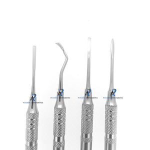Kit de 8 instruments dentaires manuels de micro-chirurgie pour implantologie, outils de précision médicale et chirurgicale, autoclavable, ergonomique - Product Image 3
