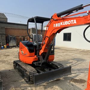 รถขุดขนาดเล็ก Kubota ขายส่ง ใหม่และมือสอง รถขุดตีนตะขาบขนาดกะทัดรัด รถขุดไฮดรอลิก สำหรับงานฟาร์ม สวน และก่อสร้างในประเทศไทย - Product Image 3