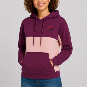 Sweat à capuche pour femme de qualité supérieure, logo imprimé personnalisé, en molleton de coton doux, respirant, écologique, pull-over décontracté pour femme - Product Image 5