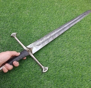 ดาบจำลอง LEGACY BLADES ทำมือจากเหล็กดามัสกัส สแตนเลสสตีลสมัยใหม่ สำหรับแขวนตกแต่ง ของสะสม ของโชว์ รับผลิตแบบ OEM ODM - Product Image 1