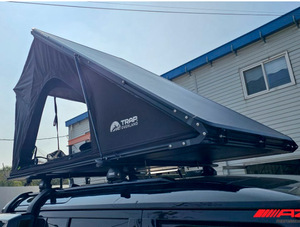 Tente de toit TRAP OVERLAND 9cm ultra-plate, très vendue, coque en aluminium, fabricant OEM, tente de toit pour 4x4 tout-terrain - Product Image 2