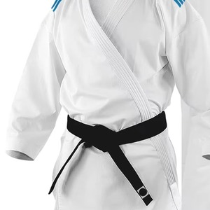 Uniformes de karaté de qualité supérieure, 100% coton, respirants, légers, vêtements de sport d'arts martiaux, ceinture ajustable à la taille, costumes de judo en 2 pièces - Product Image 5
