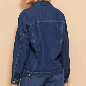 Chaqueta Vaquera Vintage de Alta Calidad para Mujer, Lavada, Estilo Casual, Ropa Urbana de Primavera - Product Image 3
