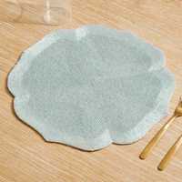 Napperons perlés gratuits 85% perles de verre Broderie florale moderne Écologique Réutilisable Personnalisable Tapis de table Chemin de table de mariage