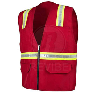 Gilet de sécurité haute visibilité réfléchissant et respirant de qualité supérieure pour les travailleurs, avec logo personnalisé, en tissu polyester/nylon certifié, vêtements de travail - Product Image 3