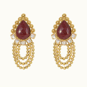 Trendy Fashionable Kanhai Jewels 8308 <b>Drop</b> Earrings Copper Alloy Antique <b>Bronze</b> Plated ZIRCON Butterfly Shape Stylish Fashion - Product Image 3