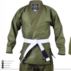 ชุดยิวยิตสูเกรดอะคาเดมี ผ้าฝ้าย 100% ทอลายเพิร์ลวีฟ ปักโลโก้ได้ตามต้องการ ชุดยิวยิตสูบราซิลเลียน สำหรับนักกีฬามืออาชีพ ชุดฝึกซ้อม - Product Image 2