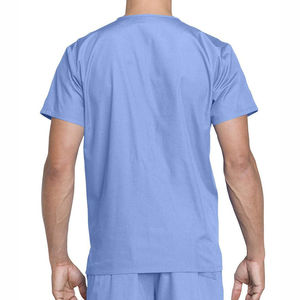Wholesale High Quality Medical <b>Doctor</b> Nurse Suits Scrubs Uniforms <b>Sets</b> Custom Logo Men Women's Plain Hospital Surgical Knitted - Product Image 5