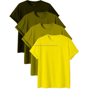 Camisetas de Poliéster y Algodón Ecológicas Personalizadas al por Mayor, 180g, para Hombre, Marca Privada OEM, Tallas Grandes, Casuales, Transpirables, con su Propio Diseño - Product Image 1