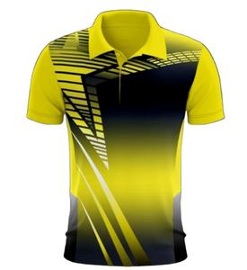 เสื้อโปโลคุณภาพสูงแขนสั้นเสื้อโปโลโพลีเอสเตอร์ 100% ทั้งหมดเสื้อโปโลพิมพ์ระเหิด - Product Image 1