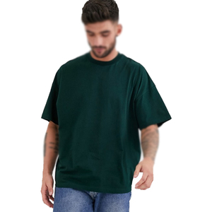 T-shirt homme streetwear hip hop personnalisé été, col rond, manches courtes, tricoté - Product Image 1