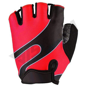Gants de cyclisme professionnels mi-doigts respirants en nylon et silicone pour hommes et femmes, protection solaire pour sports d'été en extérieur - Product Image 1