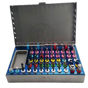 Kit d'implants dentaires universels, expanseurs osseux, forets coniques, ensemble de 50 pièces, manuel - Product Image 1