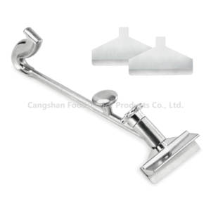 Grattoirs de barbecue en aluminium GS-16, outils de jardinage en métal facilement nettoyables, non revêtus - Product Image 3