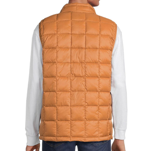 Chaleco Acolchado Ligero sin Mangas para Hombre, con Capucha, Relleno de Poliéster, Reversible, Bordado, para Otoño - Product Image 2