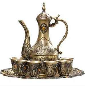 Cafetera Turca de Acero Inoxidable, Cezve, Ibrik Árabe, con Mango de Madera, Calentador de Leche Pequeño, Olla para Derretir Mantequilla - Product Image 5