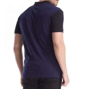 Nouvelles chemises de golf pour hommes en tricot uni personnalisées avec logo brodé de haute qualité pour la vente en ligne à bas prix 2026 - Product Image 2