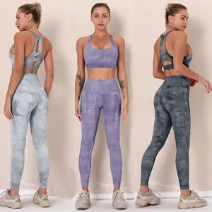 Nouvel arrivage 2026 – Ensemble de yoga sportif personnalisé pour femme – Tenues de sport et de yoga de haute qualité à prix abordables - Product Image 3