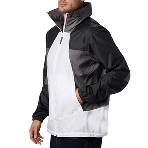 <b>Grey</b> color hooded windbreaker <b>jackets</b> wholesale manufacturer private label OEM & ODM service windbreaker <b>jackets</b> for sale - Product Image 5