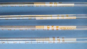 Pipettes volumétriques en verre borosilicate, équipement de laboratoire, mesure précise des liquides, chimie analytique, titrage, OEM - Product Image 2