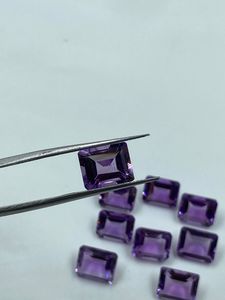 Piedra Preciosa de Amatista Natural Suelta de 27.30 Quilates, Corte Baguette de 8x10MM para la Fabricación de Joyas, R.K. GEMS & JEWELLERY - Product Image 6