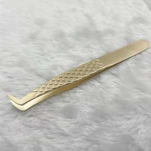 Pince à épiler professionnelle en acier inoxydable pour sourcils et cils, outil de maquillage, vente en gros - Product Image 5