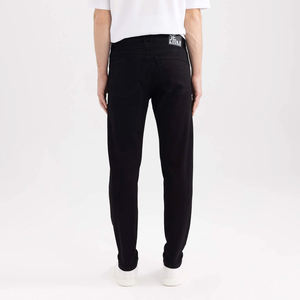 Jeans de Hombre Personalizados de Fábrica, Corte Recto, Elásticos, Tallas Grandes, Estilo Vintage, Formales y Casuales para Otoño - Product Image 5