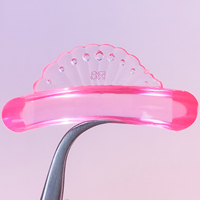 Lot de 8 paires de boucliers en gel pour rehaussement de cils, courbe C, pour salon, coussinets en silicone sans colle, tiges coréennes pour rehaussement de cils
