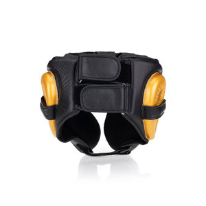 Protège-tête de boxe en cuir de haute qualité, écologique, respirant, léger et personnalisable pour la vente en gros - Product Image 3