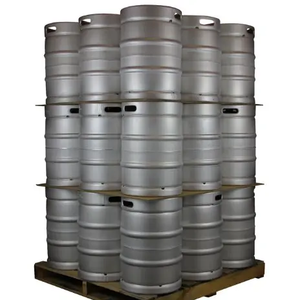 Fût à bière en acier inoxydable de 50 L, norme européenne |   Fût durable de 50 litres pour équipement de brasserie, fûts en acier durables - Product Image 4